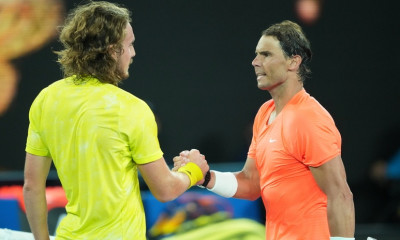 Ρώμη: Προπονήθηκε με τον Ράφα Ναδάλ ο Στέφανος Τσιτσιπάς (vids)