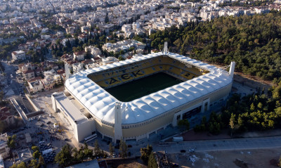 Το δικό της το σπίτι σε άλλους νοικιάστηκε! Το γήπεδο της ΑΕΚ έγινε «Ολυμπιακός OPAP Arena» στο GPS!