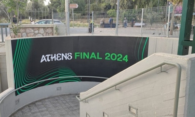 Τελικός Conference League, Ολυμπιακός - Φιορεντίνα: «Ντύθηκε» στα χρώματα του τελικού και το Θησείο