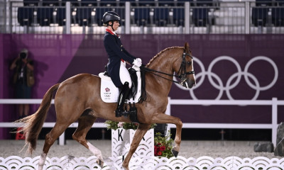 Ολυμπιακοί Αγώνες: Αποσύρθηκε η Ντιζαρντέν μετά τον σάλο με το βίντεο που μαστιγώνει το άλογό της