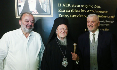 ΑΕΚ: Υπόκλιση Ηλιόπουλου σε Μελισσανίδη - «Αν δεν υπήρχε αυτός, δεν θα υπήρχε γήπεδο»