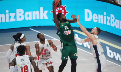 Παναθηναϊκός AKTOR - Μπασκόνια 104-69: Σοκ με Λεσόρ, δέος με Παναθηναϊκό