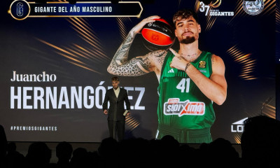 Παίκτης της χρονιάς στην Ισπανία ο Χουάντσο Ερνανγκόμεθ: «Τα θέλω όλα και φέτος με τον Παναθηναϊκό»