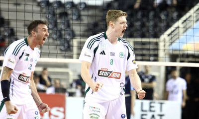 ΠΑΟΚ - Παναθηναϊκός 1-3: Εμφατική πρόκριση στον τελικό της VolleyLeague