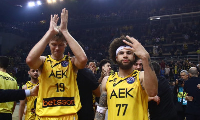 ΑΕΚ: Το τρελό πάρτι στα αποδυτήρια μετά την πρόκριση στο Final 4 του BCL