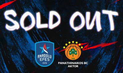 Εφές - Παναθηναϊκός AKTOR: Sold out το Game 3 στην Πόλη