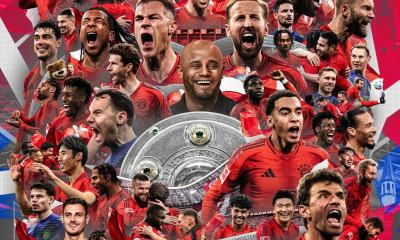 Bundesliga: «Γκέλαρε» η Λεβερκούζεν και μαθηματικά πρωταθλήτρια η Μπάγερν Μονάχου!