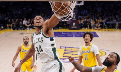 Γιάννης Αντετοκούνμπο: Οι Λέικερς βρήκαν τρόπο για μια αδιανόητη τριπλέτα με Ντόντσιτς και Λεμπρόν