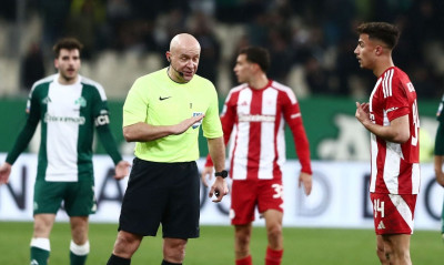 Ολυμπιακός - ΟΦΗ: Ο Μαρτσίνιακ διαιτητής στον τελικό Κυπέλλου Ελλάδας