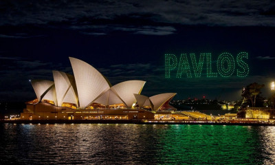 Τουρνουά «Παύλος Γιαννακόπουλος»: Φαντασμαγορικό σόου με drones πάνω από την Όπερα του Σίδνεϊ (vid)