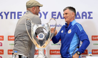 ΟΦΗ – Ολυμπιακός: Τα λόγια των... στρατηγών του τελικού Κυπέλλου
