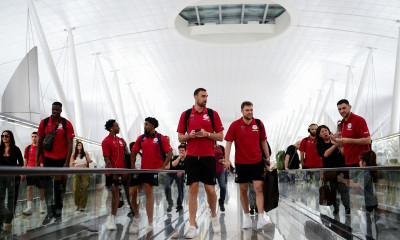 Euroleague Final Four 2025: Έφτασε στο Άμπου Ντάμπι κι ο Ολυμπιακός