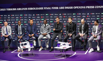 Euroleague Final Four 2025: Live Streaming η συνέντευξη Τύπου στο Άμπου Ντάμπι