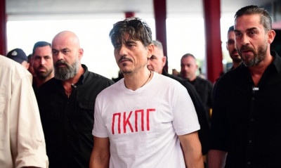 Ολυμπιακός - Παναθηναϊκός AKTOR: Έφτασε στο ΣΕΦ ο Δημήτρης Γιαννακόπουλος