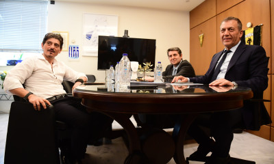 Παναθηναϊκός: Στο Υπουργείο ο Δημήτρης Γιαννακόπουλος για τη συνάντηση με τον Γιάννη Βρούτση