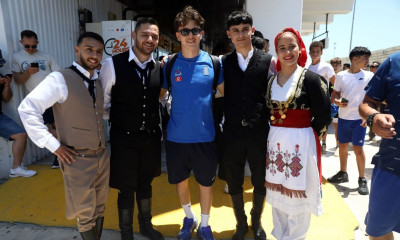 Εθνική Ελλάδας: Θερμή υποδοχή στο Ηράκλειο ενόψει των φιλικών αγώνων - Δείτε βίντεο