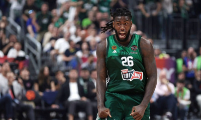 Παναθηναϊκός AKTOR: Ο Λεσόρ έχει γκράφιτι με το τρόπαιο της Euroleague και το γιο του