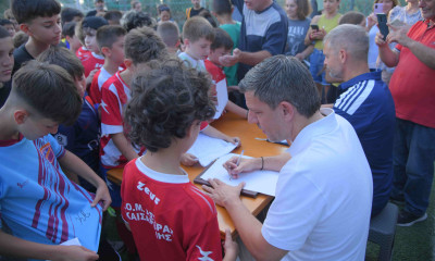 Από τα γήπεδα στις Αθλητικές Ακαδημίες ΟΠΑΠ - Χαριστέας και Φύσσας δίπλα στους αυριανούς πρωταθλητές