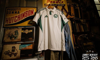 Παναθηναϊκός: Αυτή είναι η εκτός έδρας εμφάνιση - Λευκή με πράσινες λεπτομέρειες και σήμα