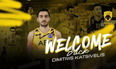 Μεταγραφές, ΑΕΚ: Επίσημα «κιτρινόμαυρος» ο Κατσίβελης