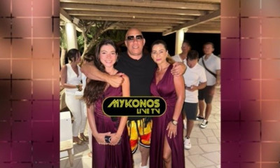 Ο Vin Diesel κάνει διακοπές στη Μύκονο - Η συνάντηση με τον Michael Jordan