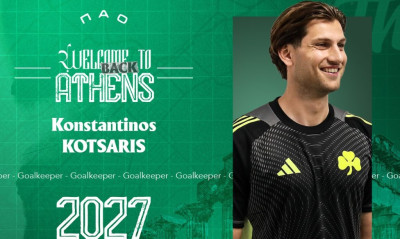 Μεταγραφές: Ο Παναθηναϊκός ανακοίνωσε την απόκτηση του Κότσαρη