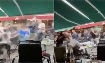 Champions League: Άγριες συμπλοκές στο Κόσοβο με Δανούς φιλάθλους - Δείτε βίντεο