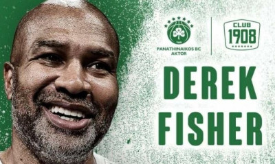 Φίσερ: «Αγαπώ το ΟΑΚΑ, απόλαυσα την εμπειρία - Εντυπωσιακό να δεις ζωντανά αγώνα εδώ»