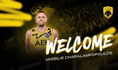 Μεταγραφές: Επίσημο! Παίκτης της ΑΕΚ ο Βασίλης Χαραλαμπόπουλος