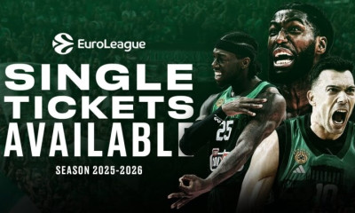 Παναθηναϊκός AKTOR: Ξεκίνησε η διάθεση μεμονωμένων εισιτηρίων για Euroleague