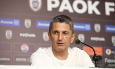 Λουτσέσκου: «Θέλουμε να κερδίζουμε - Πάντα υπάρχει πίεση στον ΠΑΟΚ»