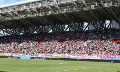 ΑΕΛ: Γιγαντοοθόνη έξω από την AEL FC Arena για το ματς με τον ΠΑΟΚ