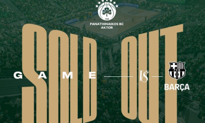 Παναθηναϊκός AKTOR: Sold out το ματς με την Μπαρτσελόνα για την EuroLeague