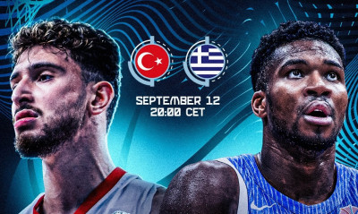 LIVE Ελλάδα - Τουρκία: Ο μεγάλος ημιτελικός του Eurobasket 2025 με… έπαθλο μια θέση στον τελικό!