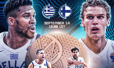LIVE Ελλάδα – Φινλανδία: Ο μικρός τελικός του Eurobasket 2025