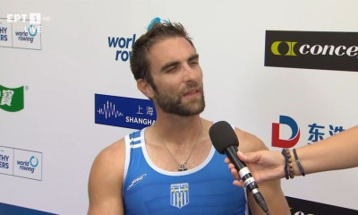 Στέφανος Ντούσκος: Συγκλονιστικός μετά το χρυσό - «Αφιερωμένο σ’ όλους τους Έλληνες»