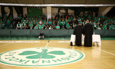 Παναθηναϊκός Α.Ο.: Αγιασμός στο κλειστό «Παύλος Γιαννακόπουλος» ενόψει της νέας σεζόν