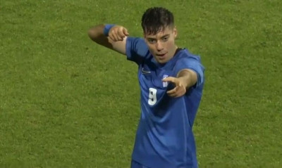 Προκριματικά Euro U21: Η Ελλάδα «απέδρασε» με Τζίμα από την Λετονία κι έκανε το 3 στα 3!