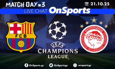 LIVE Μπαρτσελόνα - Ολυμπιακός: Η «ερυθρόλευκη» μάχη για το Champions League