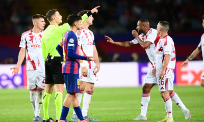 Η UEFA δικαιώνει τον Ελβετό ρέφερι του Μπαρτσελόνα - Ολυμπιακός!