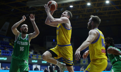 FIBA Europe Cup: Tο Περιστέρι διέλυσε την Κουτάισι για το 2 στα 2 - Video