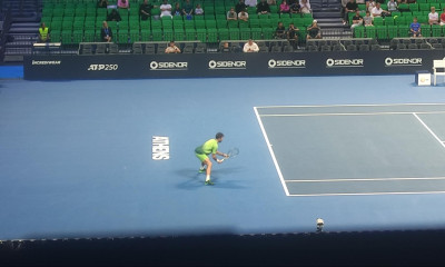 Hellenic Championship ATP 250: «Ζεστή» υποδοχή σε Βαβρίνκα στο Telekom Center Athens (βίντεο)