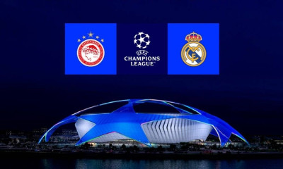 LIVE Ολυμπιακός - Ρεάλ Μαδρίτης για το Champions League