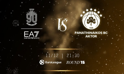 LIVE CHAT Αρμάνι Μιλάνο - Παναθηναϊκός AKTOR: Η αποστολή των «πράσινων» στην Euroleague