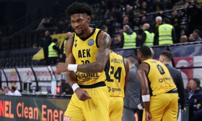 Κρις Σίλβα: Οδήγησε την ΑΕΚ στη νίκη... κουτσαίνοντας και μπήκε στην Team of the Week του BCL