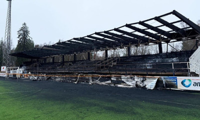 Φινλανδία: Το γήπεδο της Χάκα τυλίχτηκε στις φλόγες μετά τον υποβιβασμό της ομάδας!