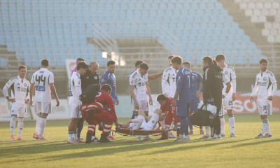 Καβάλα - Παναθηναϊκός: Αποχώρησε με φορείο ο Σφιντέρσκι, τραυματίστηκε και ο Πάντοβιτς - Βίντεο