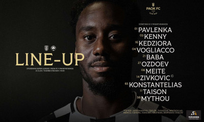 ΠΑΟΚ – Παναθηναϊκός: Μύθου στην κορυφή της επίθεσης για τον «δικέφαλο»