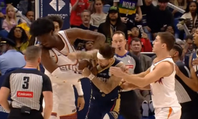 ΝΒΑ: Άγριο ξύλο στο Πέλικανς-Σανς - Έπαιξαν μπουνιές και αποβλήθηκαν Αλβαράδο και Ουίλιαμς