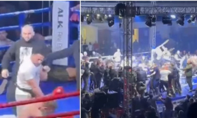 Άγριο ξύλο στη Σερβία: Επιτέθηκαν στο ρινγκ στον Γιάννη Τσουκαλά μετά τη νίκη του (video)